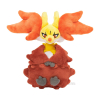 Officiële Pokemon center Pokemon fit knuffel Delphox 18cm 